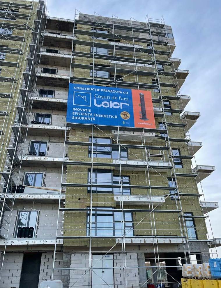 Sistemele de cosuri de fum Leier Multikeram pentru cladiri eficiente energetic