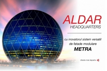 Aldar Headquarters, cu inovatorul sistem modular de fatada METRA