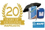 20 de ani de Mapelastic, 20 de ani de succes in hidroizolatii!
