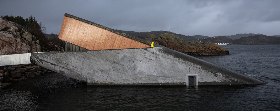 MAPEI products at The Under Restaurant, Spangereid, Norway