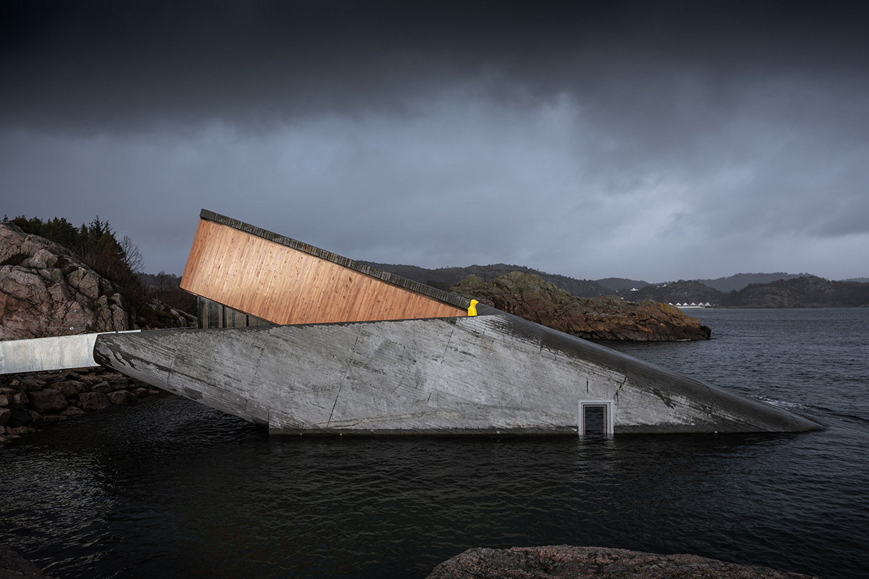 MAPEI products at The Under Restaurant, Spangereid, Norway
