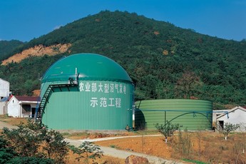 Membrane VALMEX® Enviro pro pentru fabricile de biogaz si pentru depozitare temporare