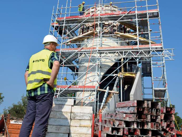 Best views in Hungary - accomplished with MEVA formwork