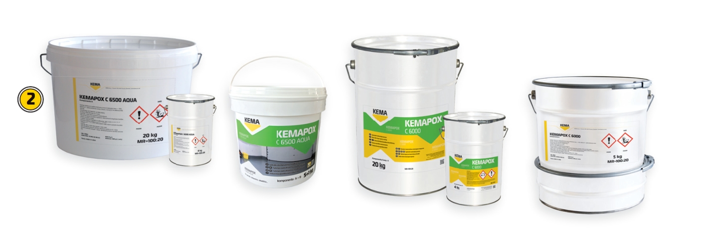 Aplicarea unei pardoseli epoxidice in garaj folosind produse KEMA