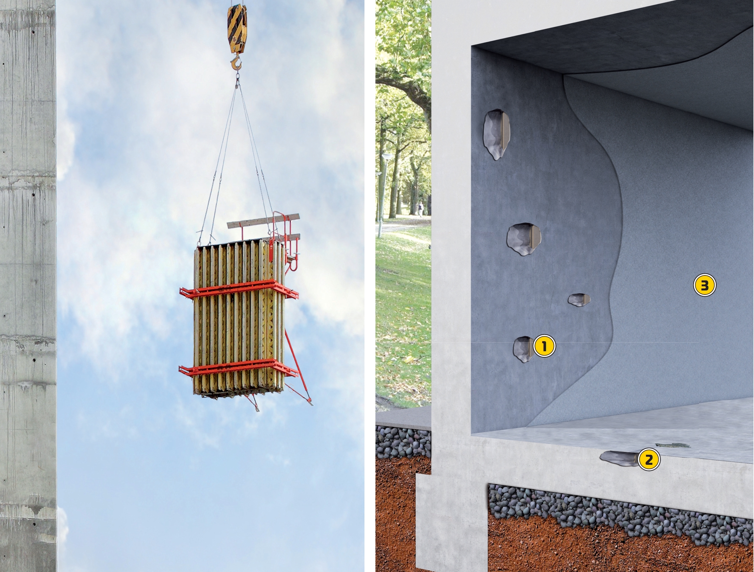 Remedierea segregarilor in structuri noi din beton cu ajutorul produselor KEMA
