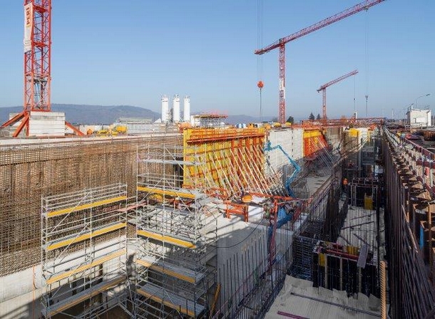 Solutie de cofrare PERI specifica proiectului pe baza de elemente pre-asamblate