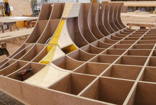 Solutie de cofrare PERI specifica proiectului pe baza de elemente pre-asamblate