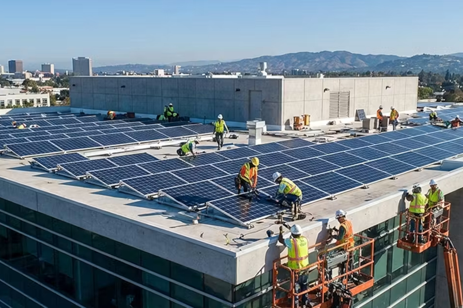 ROCKWOOL pentru instalatii fotovoltaice