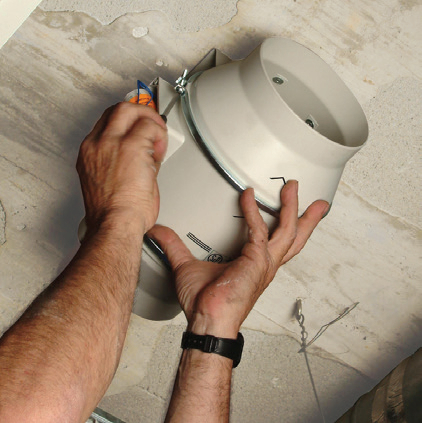 Installation instructions of the TD-ECOWATT Series in-line mixed flow duct fans