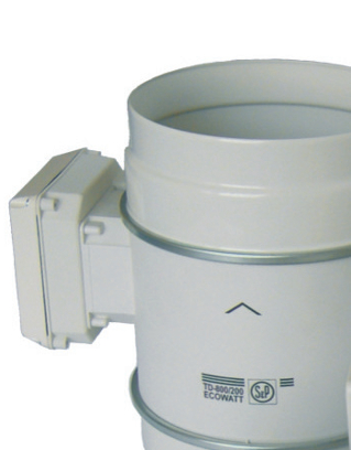 Installation instructions of the TD-ECOWATT Series in-line mixed flow duct fans