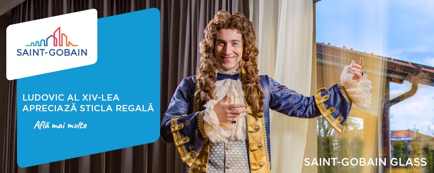 Ludovic al XIV-lea se reintalneste cu sticla regala Saint-Gobain Glass