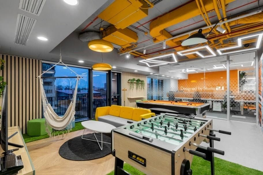 Scaune operationale Xenon la sediului SolarWinds, Bucuresti - Sala de relaxare