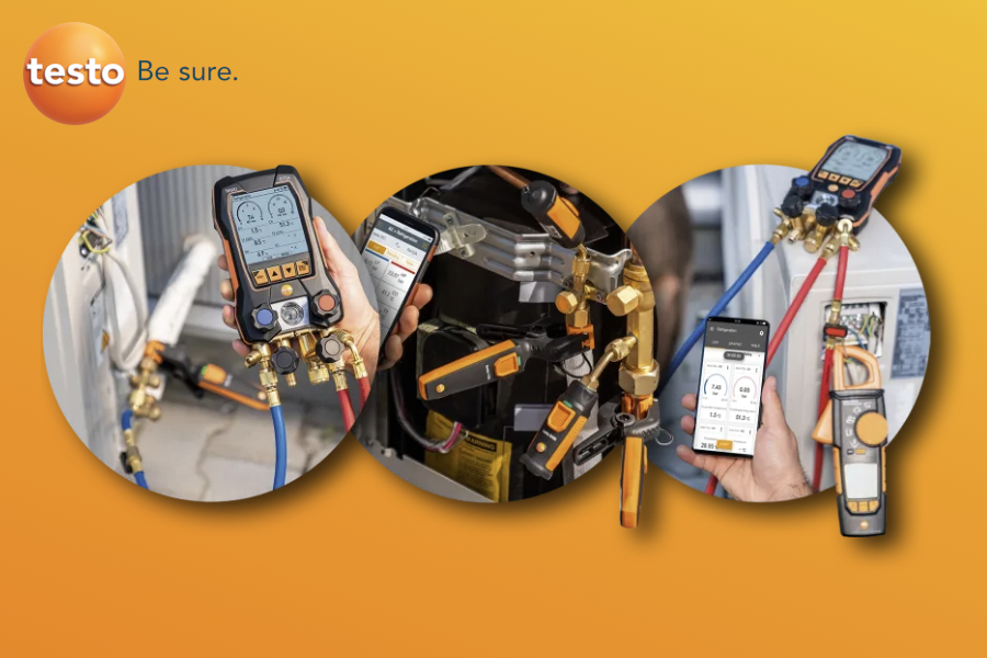Solutii avansate Testo pentru revizia pompei de caldura
