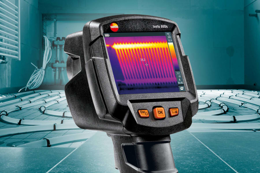 Termografia prin intermediul camerelor termice de la Testo