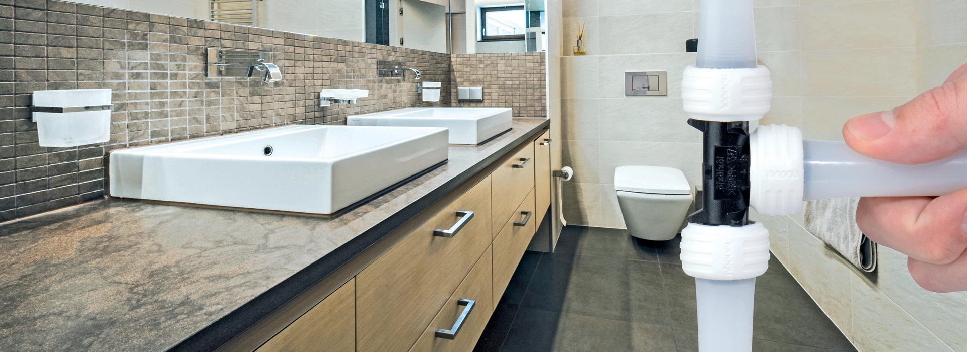 Uponor Q&E cu tevi PE-Xa - rapid si usor