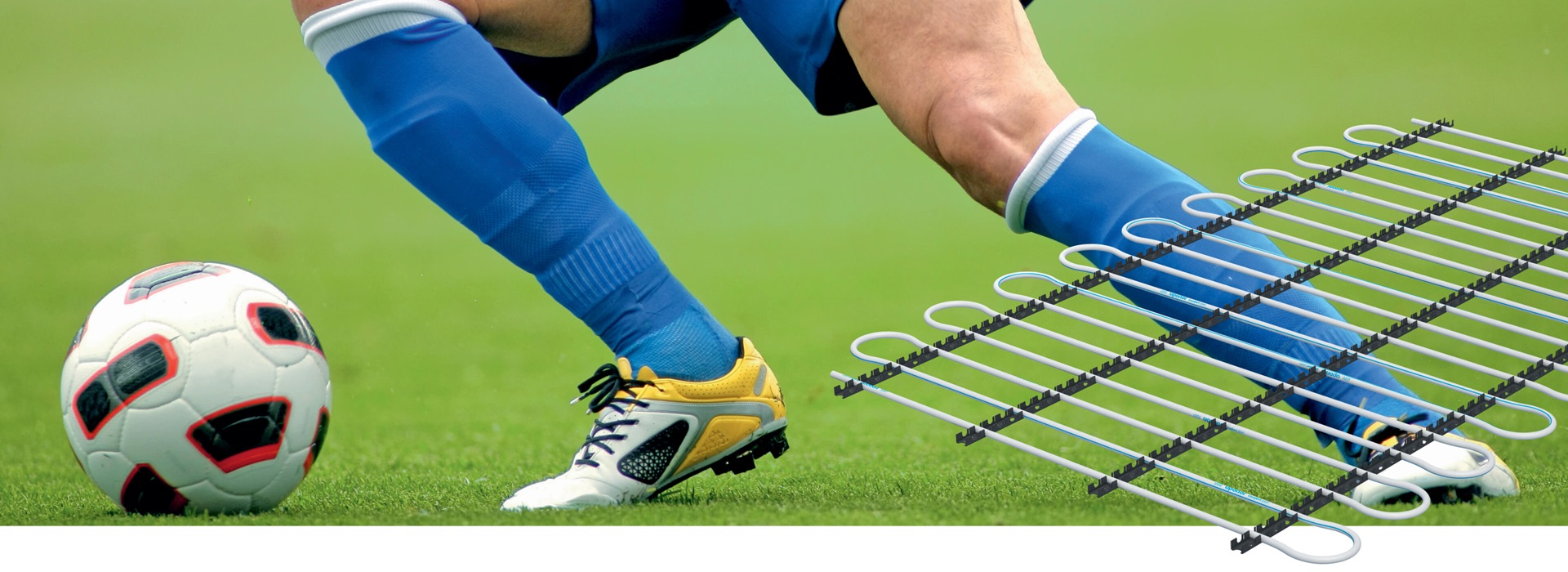 Sistem de incalzire gazon si terenuri de fotbal Uponor Neva