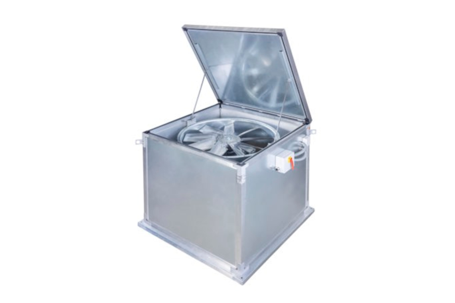 Nou: Ventilatoare axiale montate pe acoperis Seria THGT-HATCH de la Soler & Palau