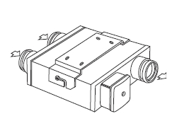 Gama de ventilatoare centrifugale in-line VKP mini in carcasa de otel cu debit de aer de pana la 176 m³/h