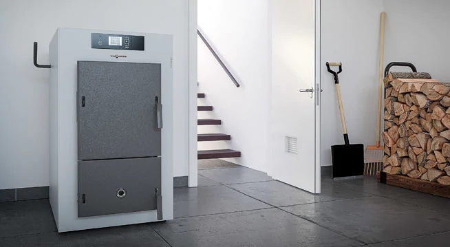 Pornirea cazanului pe lemn Viessmann Vitoligno 150-S