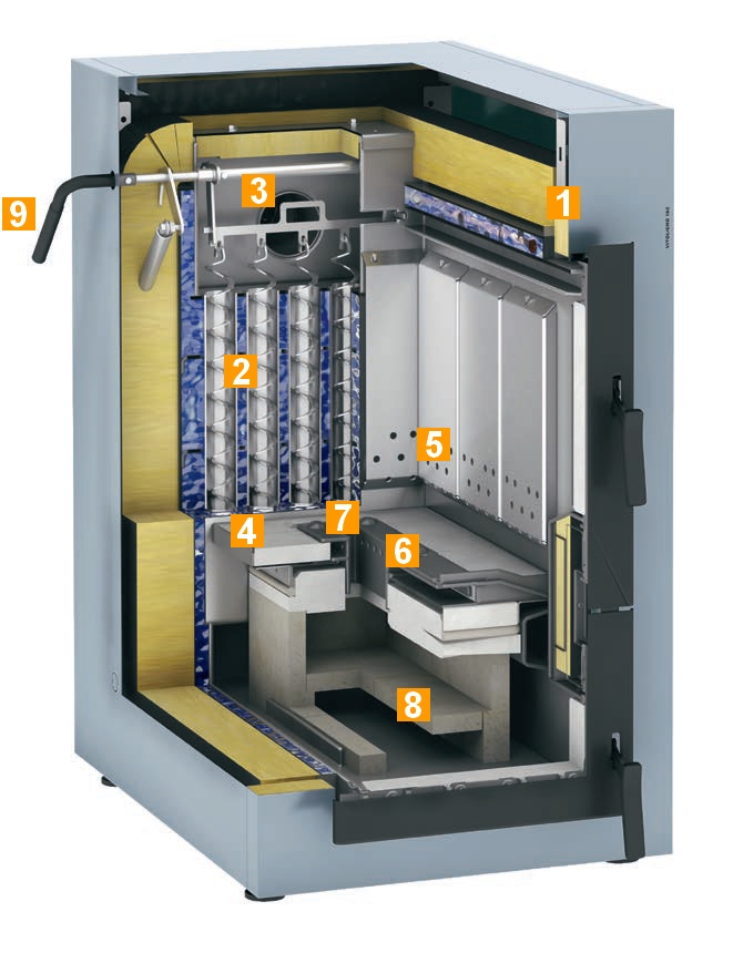 Pornirea cazanului pe lemn Viessmann Vitoligno 150-S