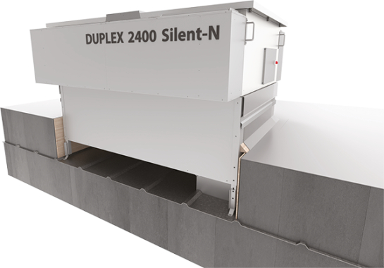 Unitati compacte de ventilatie cu recuperare de caldura DUPLEX Silent-N
