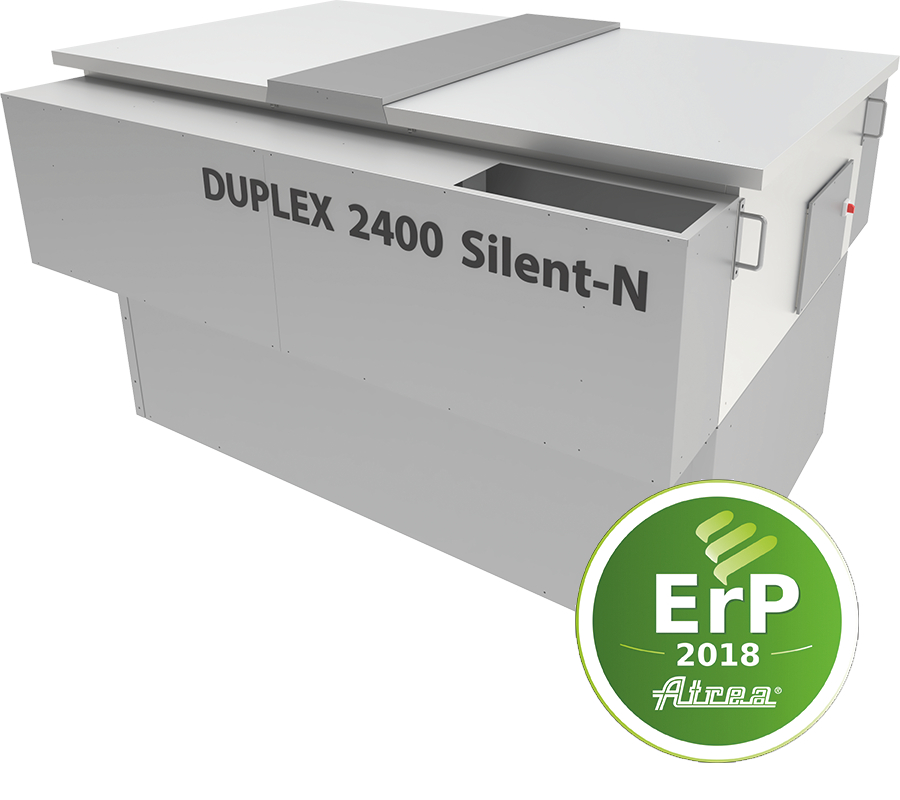 Unitati compacte de ventilatie cu recuperare de caldura DUPLEX Silent-N