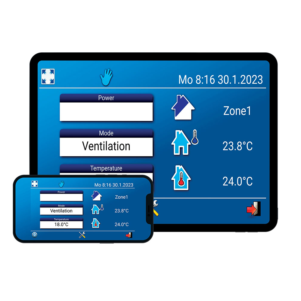 Sistem de control automat RD5 Atrea pentru ventilatie in bucatarii profesionale