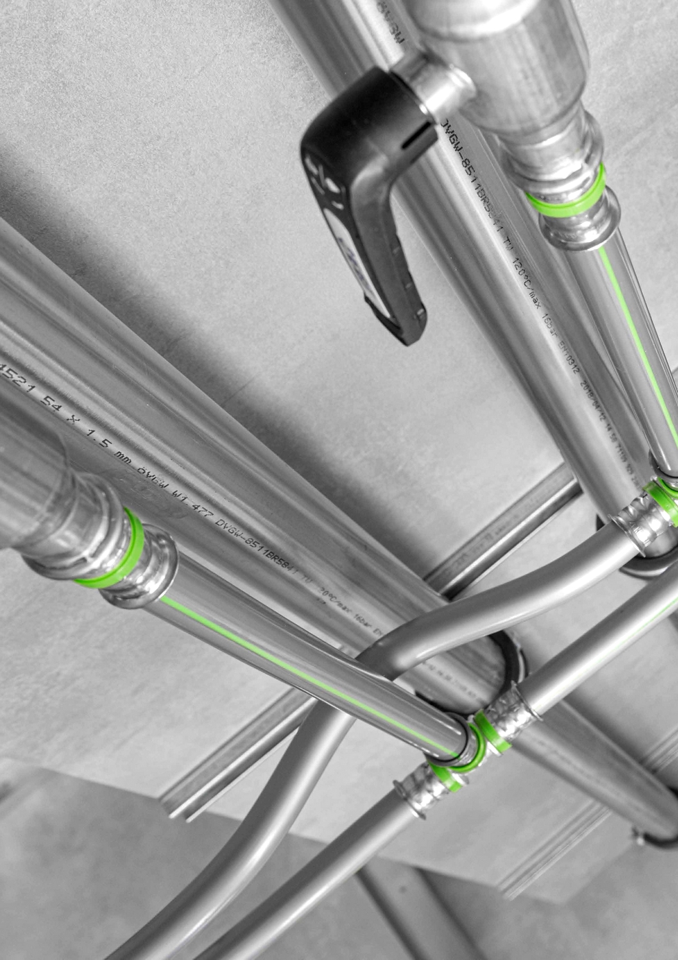 Sistem de tevi flexibile din inox pentru apa potabila STEELOX