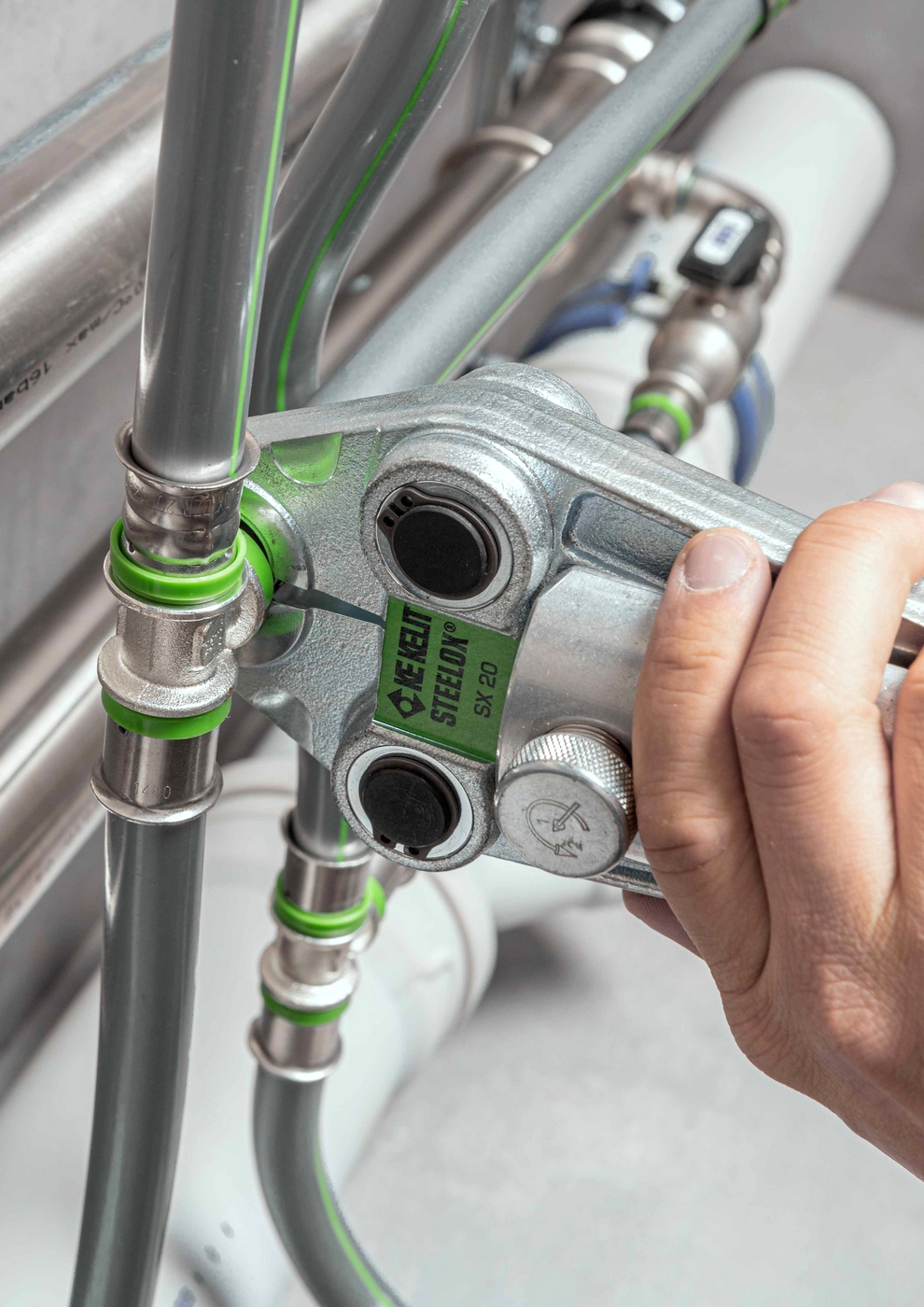 Sistem de tevi flexibile din inox pentru apa potabila STEELOX