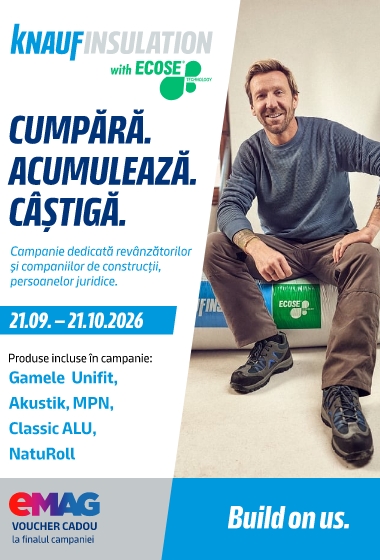 Knauf Insulation Ecose® toamna 2026