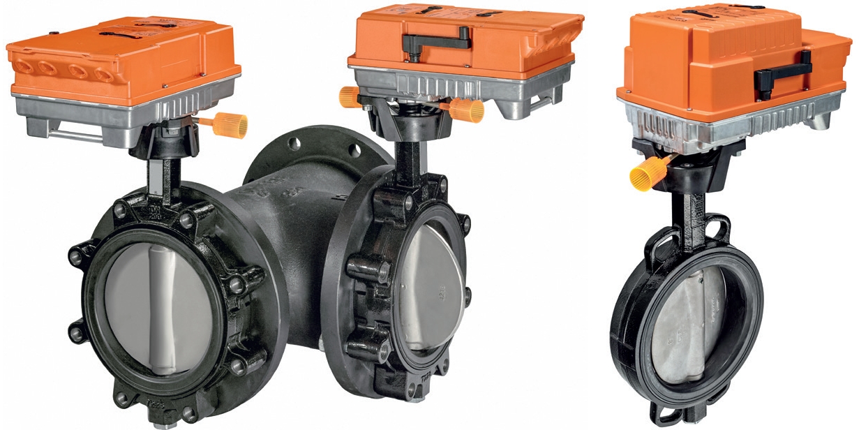 Gama de vane fluture cu servomotor Belimo