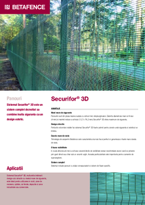Panouri Securifor® 3D - prezentare generala
