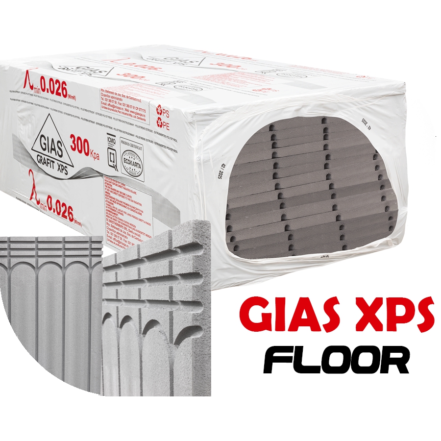 Polistiren extrudat GIAS FLOOR