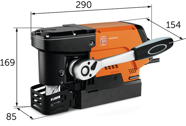 Masina de gaurit universala cu carota cu stand electromagnetic compact FEIN KBC 36 MAGFORCE
