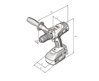 Masina de gaurit-insurubat in 4 trepte cu acumulator ASCM 18 QM SELECT
