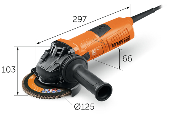 Polizor unghiular compact Ø 125 mm FEIN CG 13-125 V