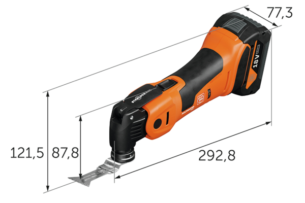 Scule multifunctionale FEIN Multimaster 700 cu acumulator