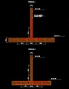 Caramida inteligenta EC 20 NF si EC 12 NF
<BR>Intersectie T, sectiuni caracteristice - detalii CAD