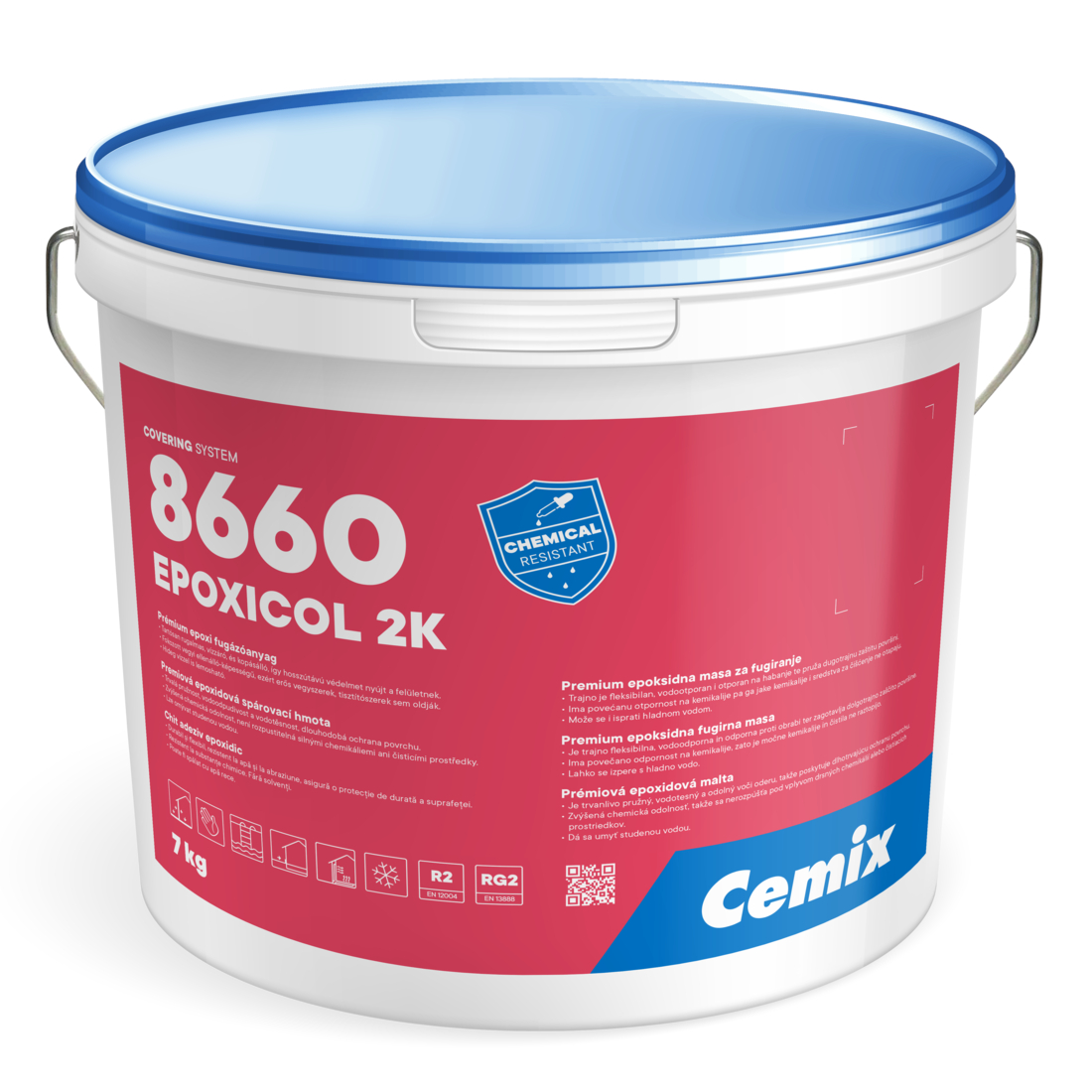 Chit adeziv epoxidic Cemix 8660 EPOXICOL 2K