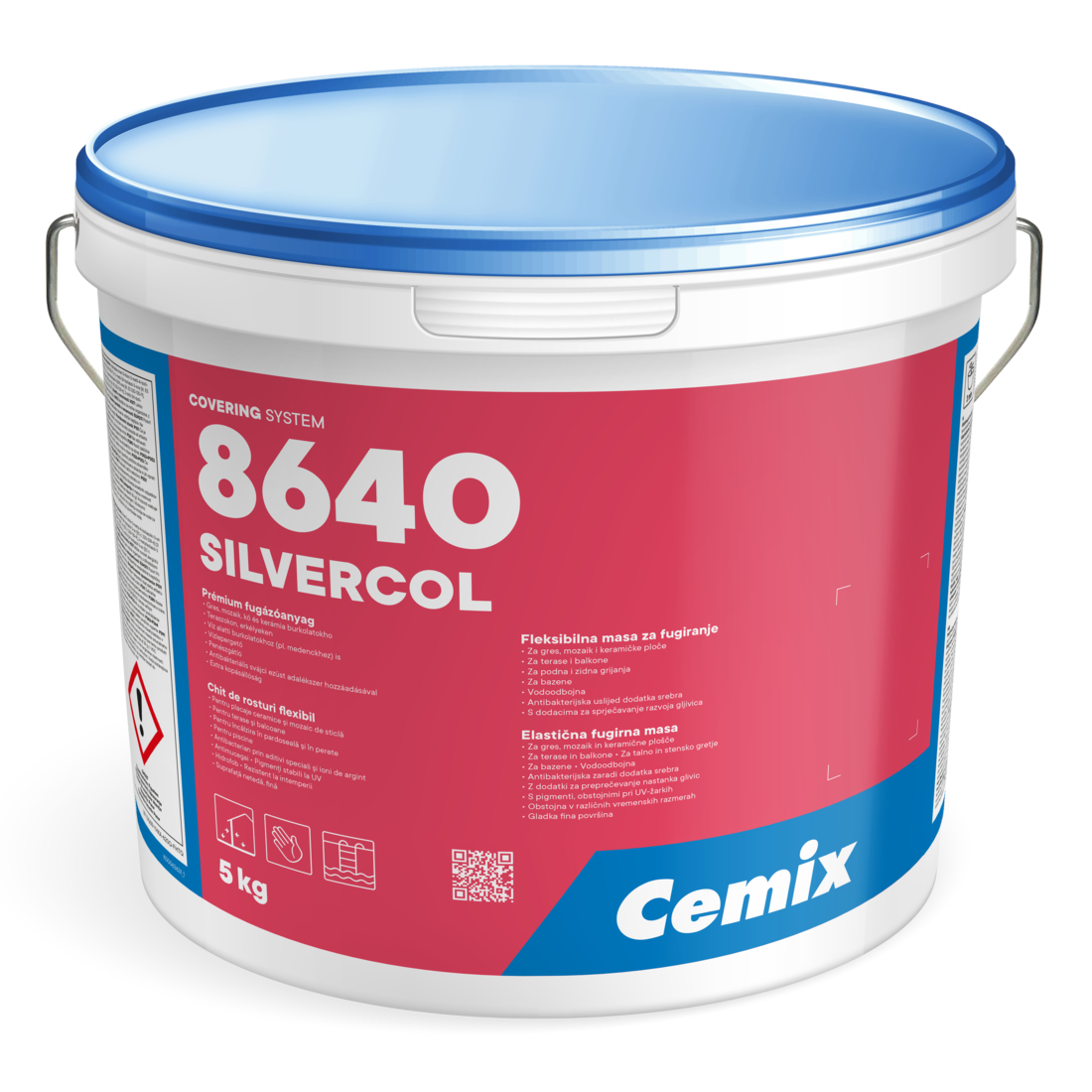 Chit flexibil pentru rosturi Cemix 8640 SilverCol