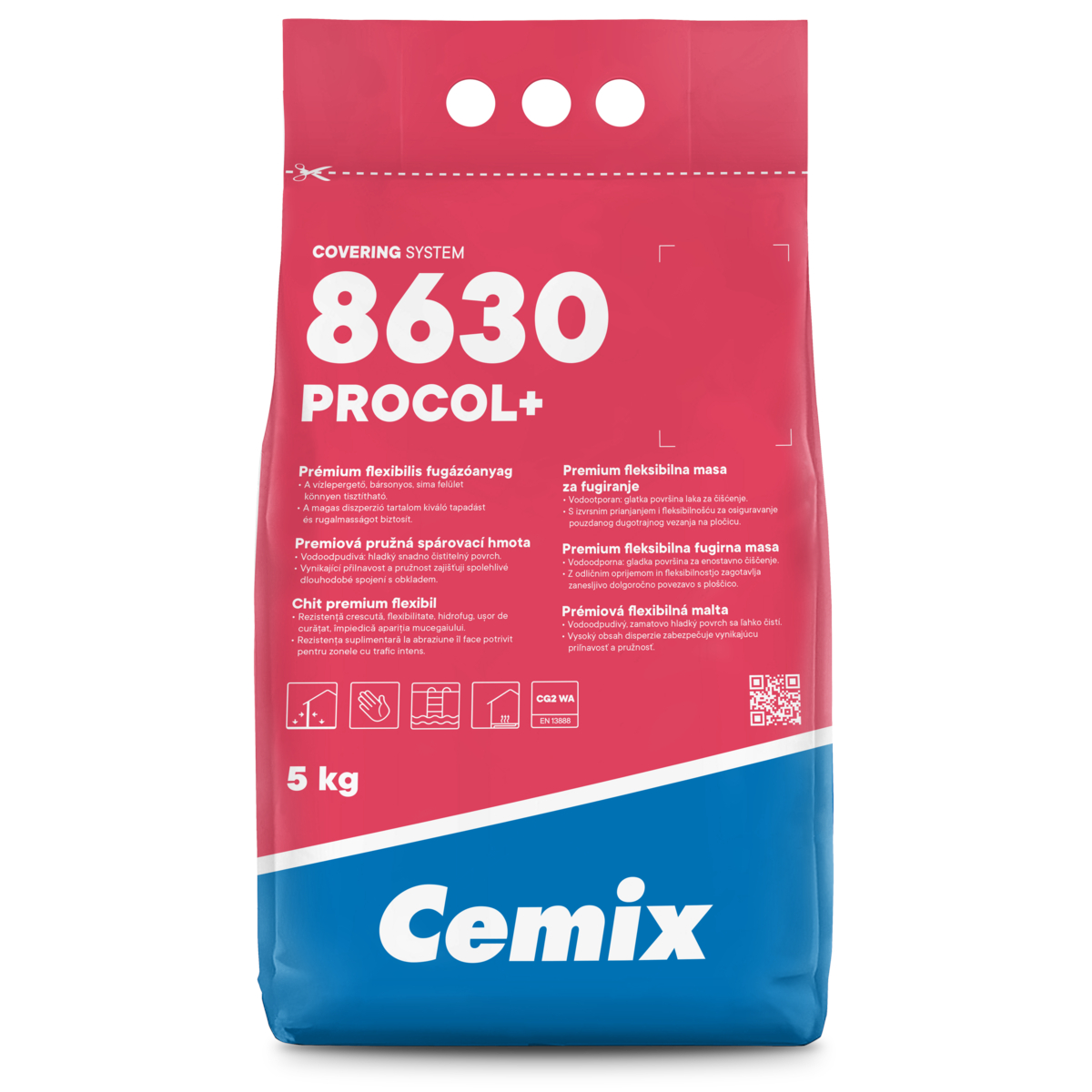 Chit premium flexibil pentru rosturi Cemix 8630 PROCOL+