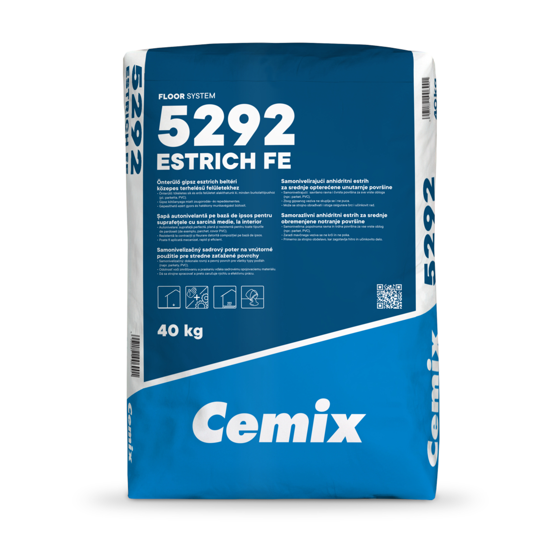 Sapa autonivelanta pe baza de ipsos Cemix 5292 Estrich FE