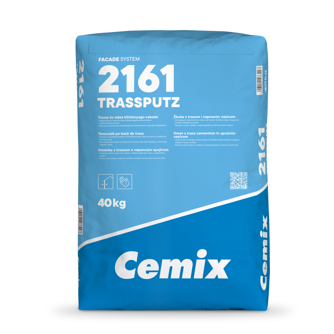 Tencuiala pe baza de trass Cemix 2161 TRASSPUTZ
