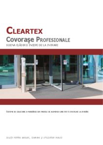 Stergatoare profesionale modulare Cleartex - prezentare detaliata