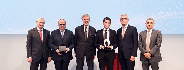Primul Premiu ABB pentru Cercetare acordat Dr. Jef Beerten, in onoarea lui Hubertus von Gruenberg