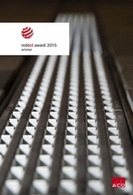 Noile gratare cu profil longitudinal ACO Drainlock au primit premiul reddot 2015!