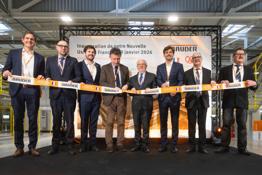Bauder inaugureaza noua sa fabrica in Franta