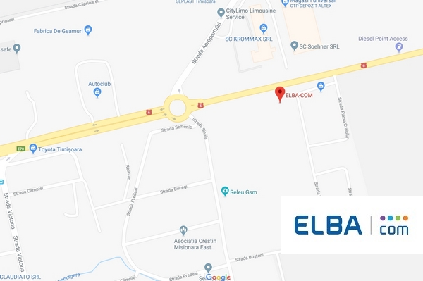 Noua locatie ELBA situata pe Calea Lugojului nr. 126, Timisoara