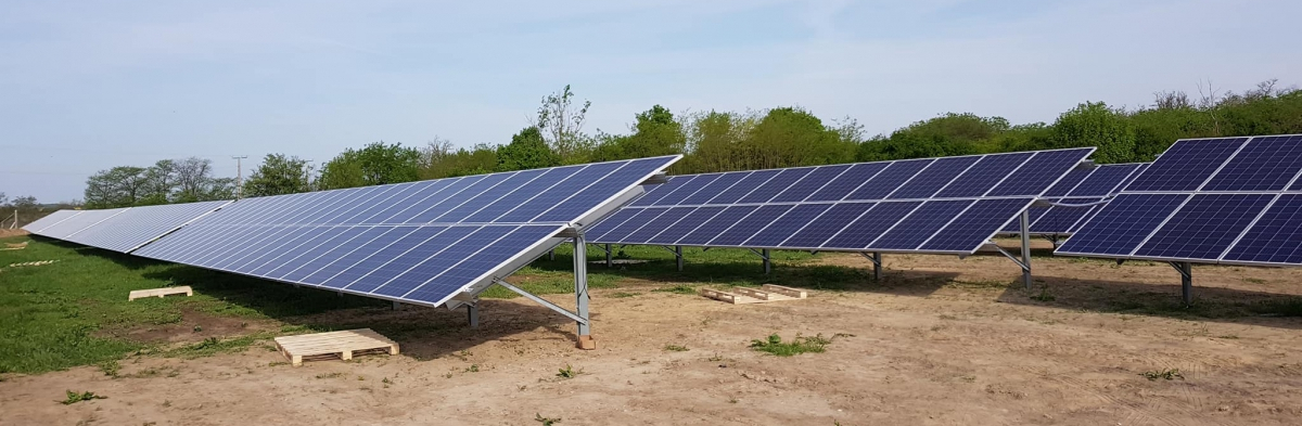Sisteme de montaj pentru panouri fotovoltaice cu instalare la sol E-Solar