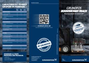 Brosura campanie Grundfos Booster Fast Track - prezentare generala